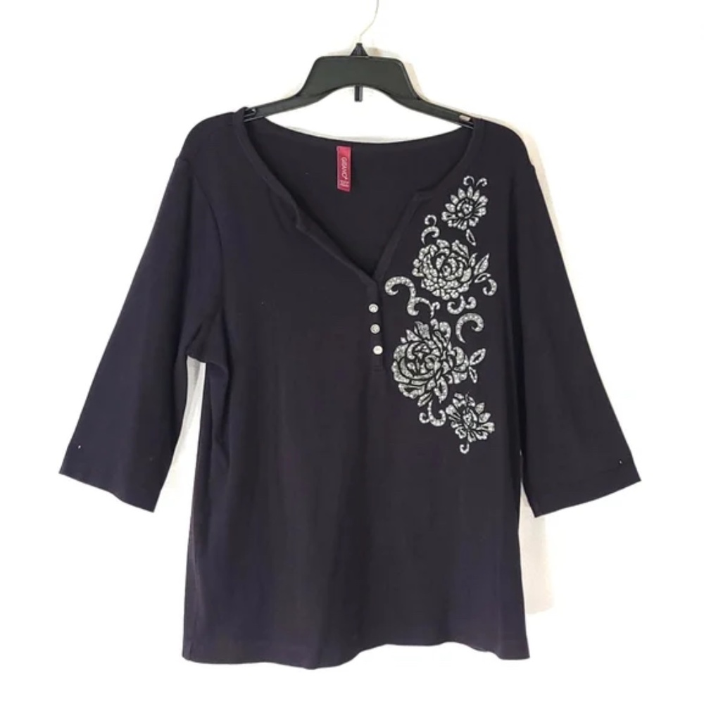 { ❤️ $5} Vintage Gitano Embellished Top